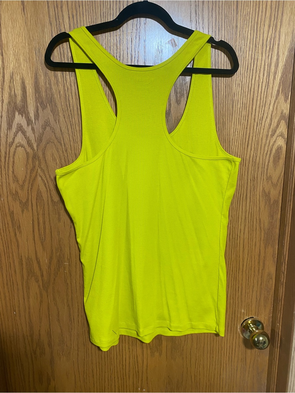 Old Navy Neon Yellow Racerback Tank - Picture 3 of 4